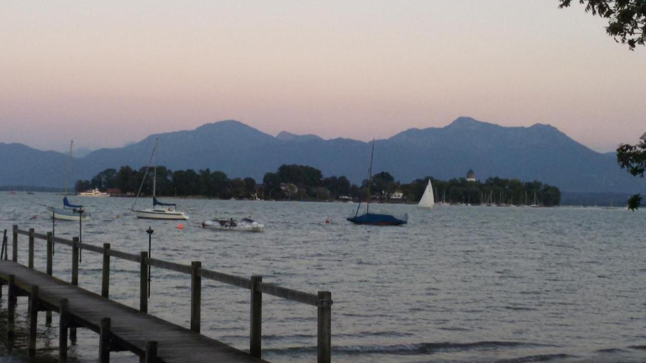 Hotel Pension Lindenhof Prien am Chiemsee Buitenkant foto
